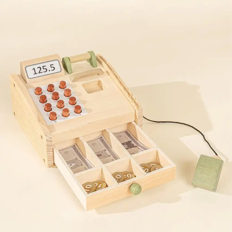 Wooden Cash Register Toys Coco Village 