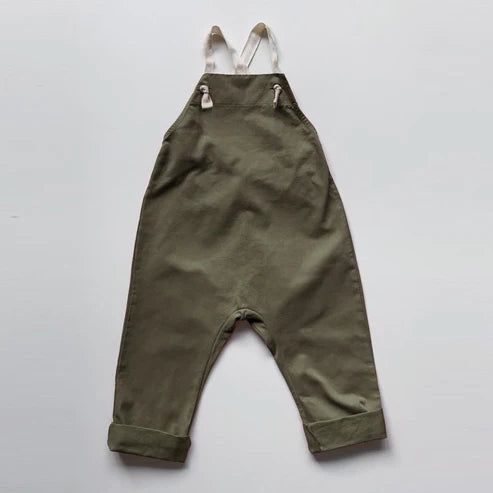 The Workman Overall - Olive One Pieces The Simple Folk 