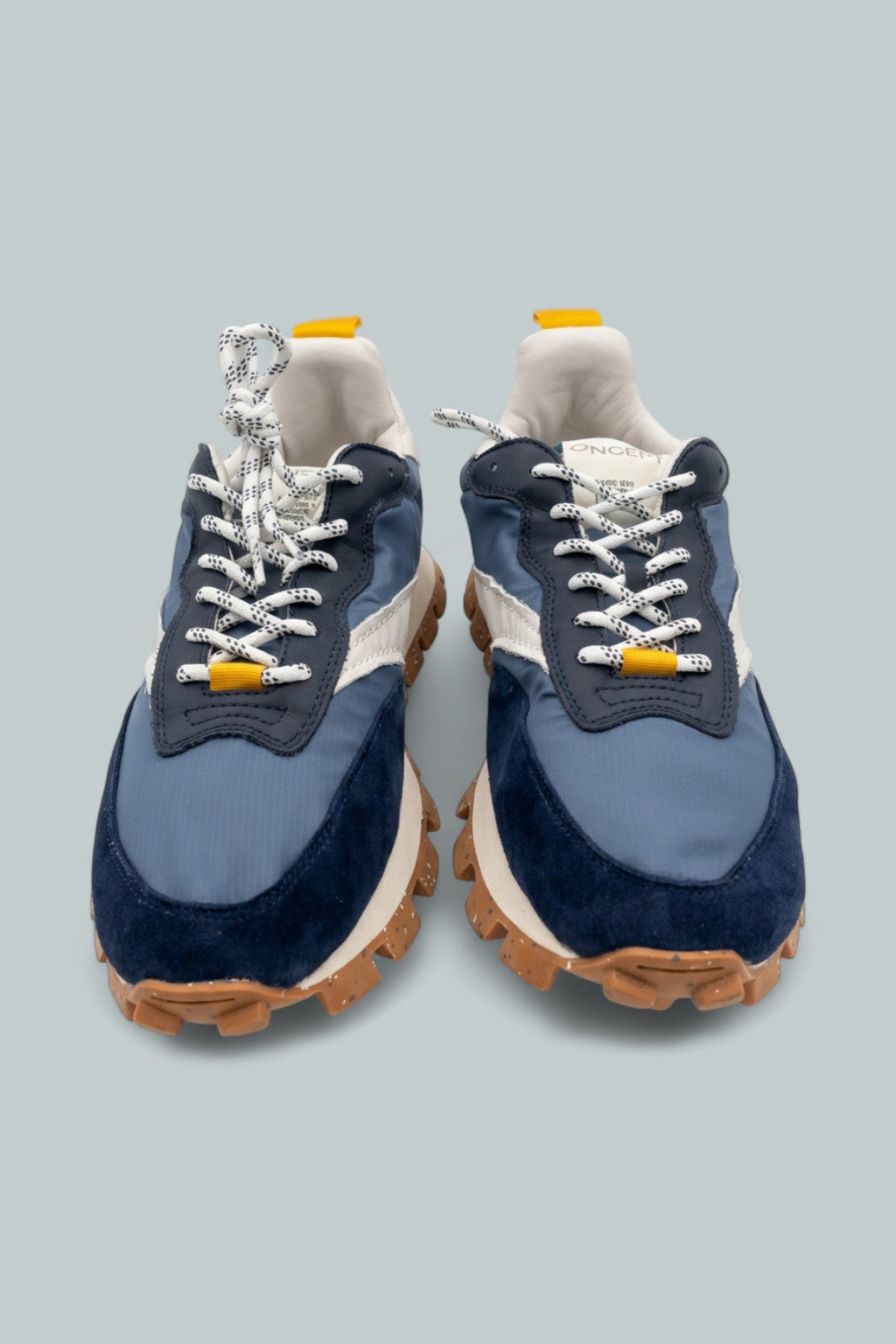 Osaka Elite Lace Up Running Sneakers - Indigo