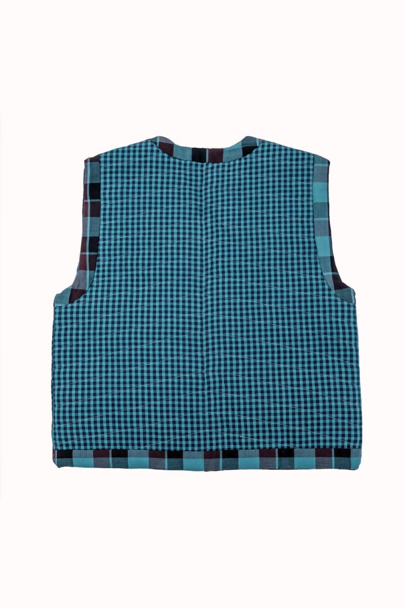Children's Emerald Quilted Vest