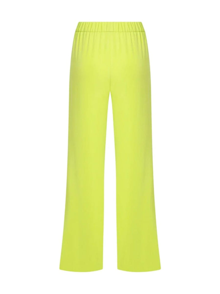 Kyra Cropped Trousers - Lime