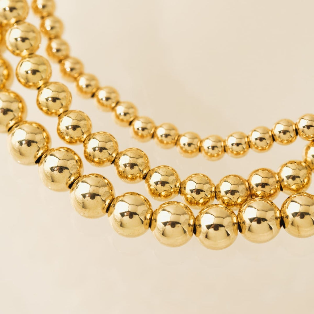 Gold-Filled Stretch Bracelet - Gold