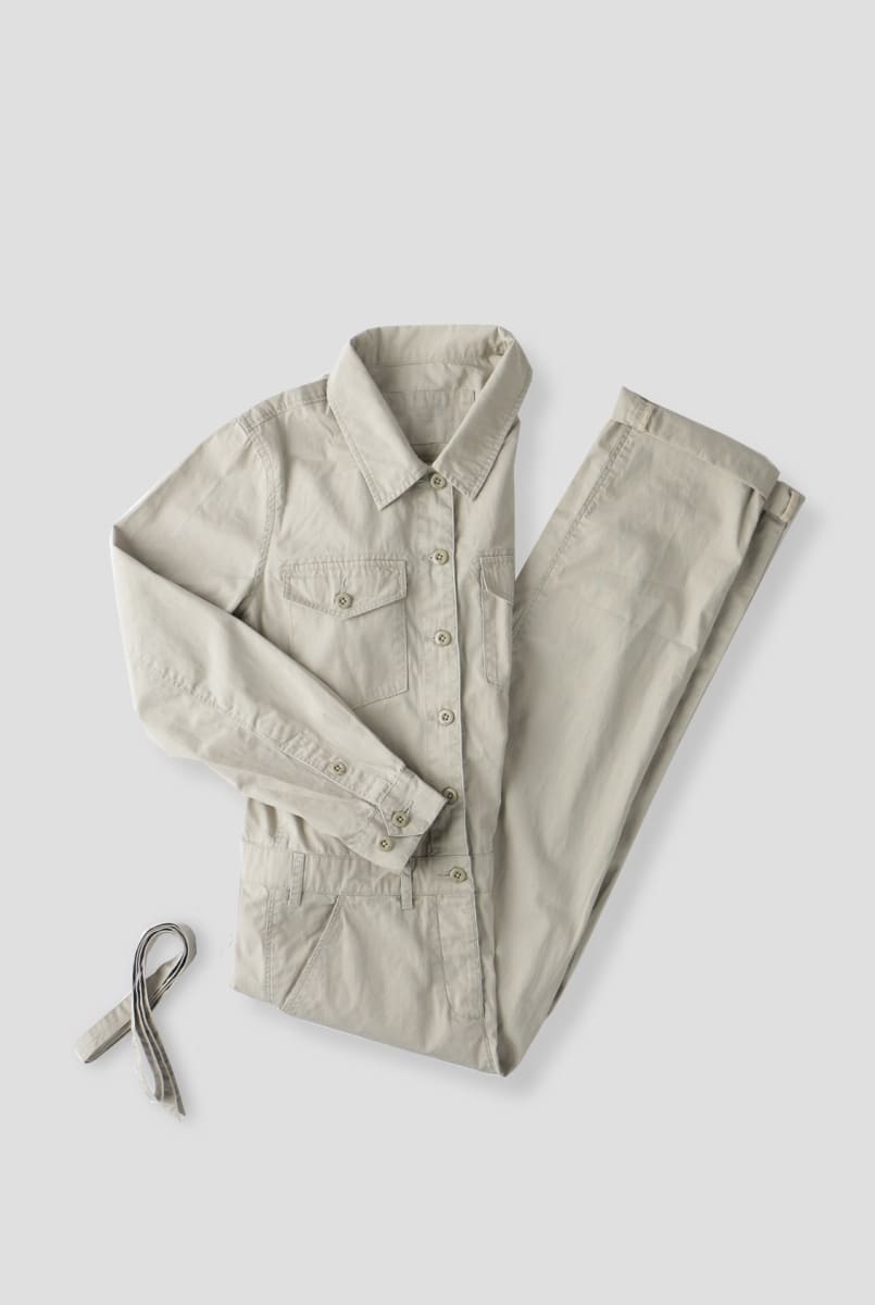 Pilot Jumpsuit - Khaki