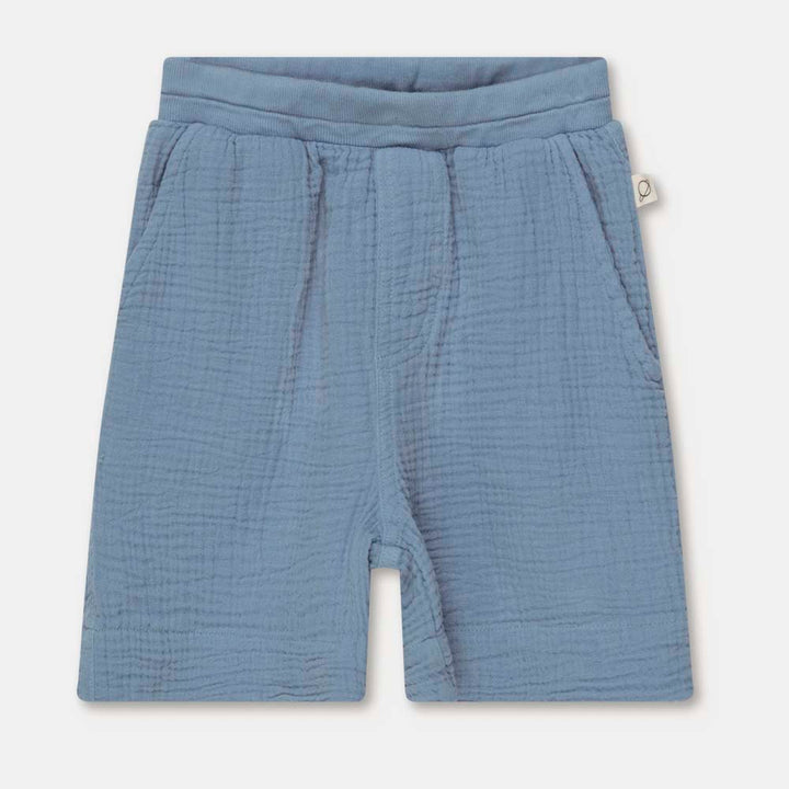 Gauze Bermuda Shorts - Sky Blue Shorts My Little Cozmo 