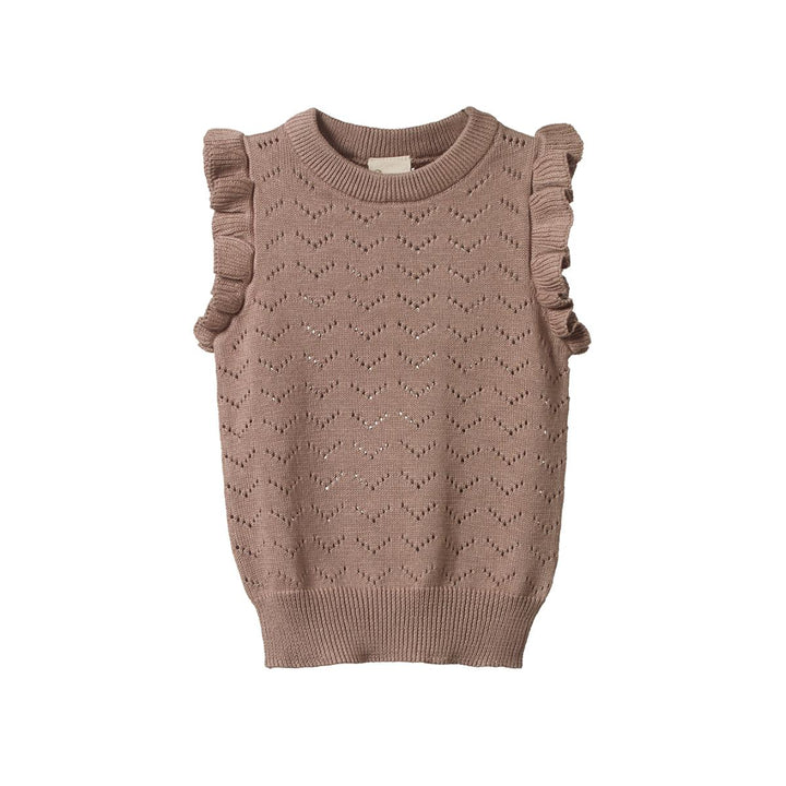 Mathilde Vest - Sparrow Pointelle