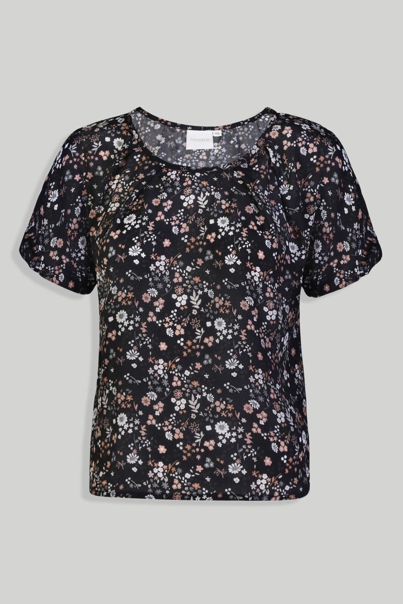 Balloon Sleeve Top - Wildflower Waltz