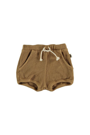 Organic Waffle Baby Bloomers - Peanut