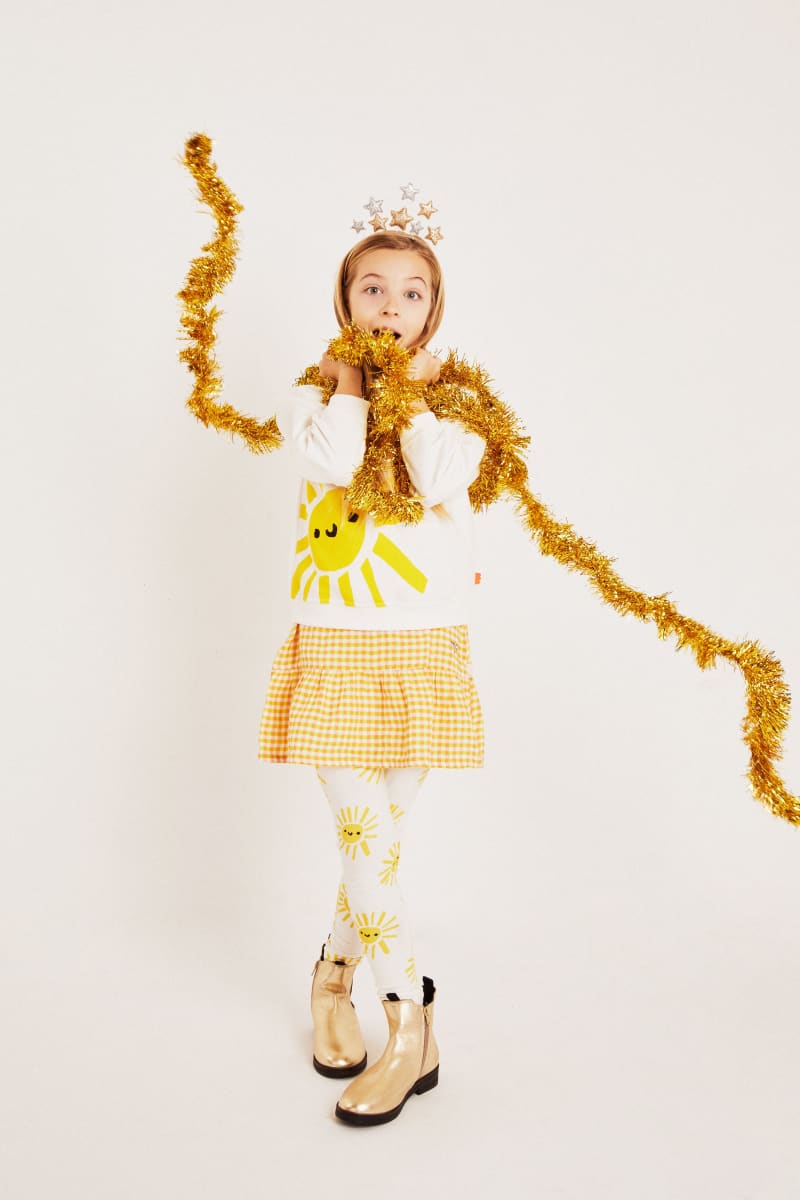 Sun Kid Leggings - Natural/Yellow