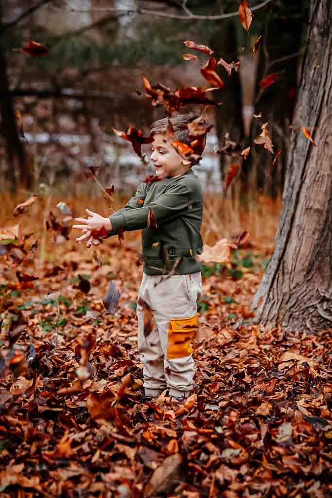 Beige Cargo Pocket Kid Jogger - Beige