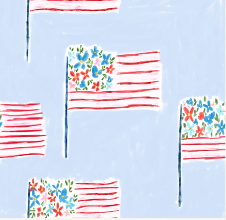 Isla Bubble - Blue Flags