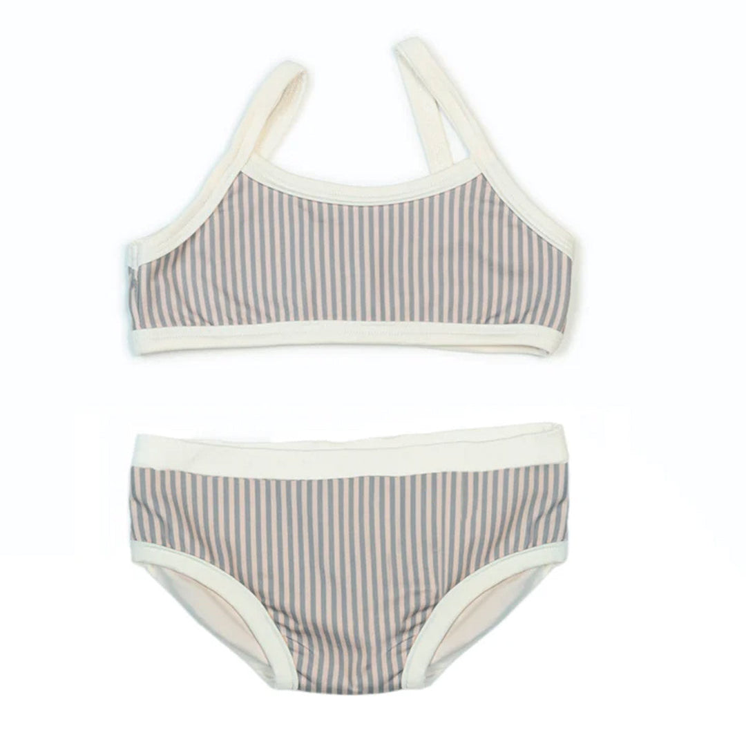 Swimsuit Two-Piece Set - Mist Stripe