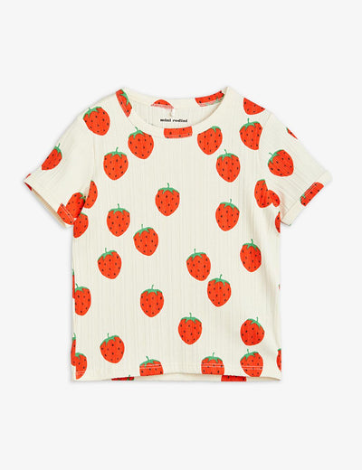 Strawberries Aop Ss Tee - Offwhite
