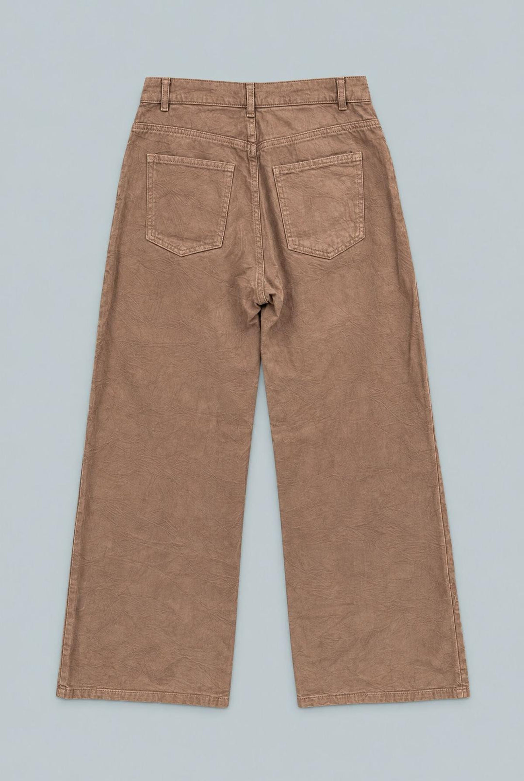 Francisca Pant Floral Denim - Mocha Denim Jaquard