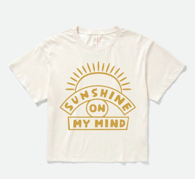 Sunshine Mind Relaxed Tee - Stone