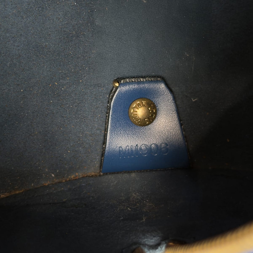 Pre-Owned Louis Vuitton Epi Leather Soufflot 30 Vintage Blue