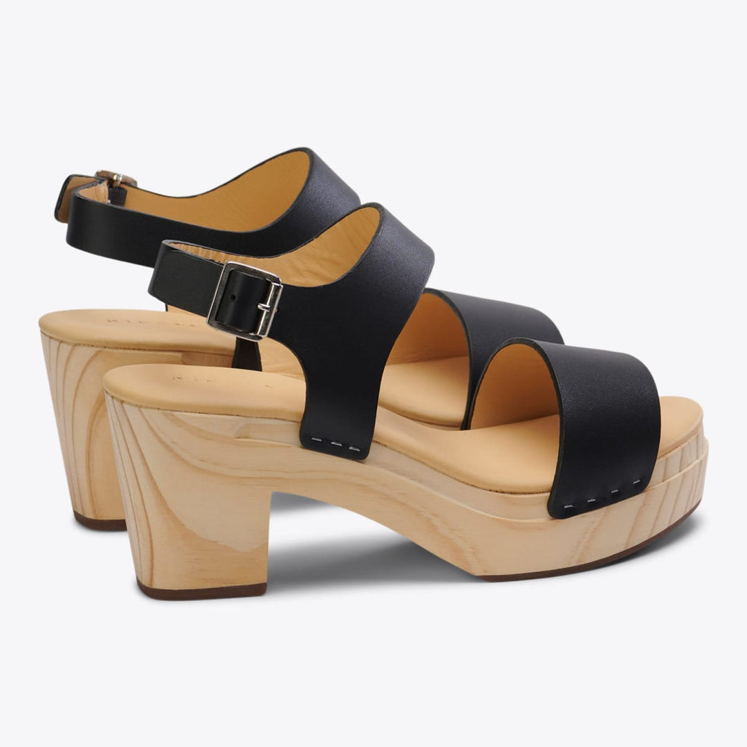 All-Day Open Toe Clog - Black - FINAL SALE