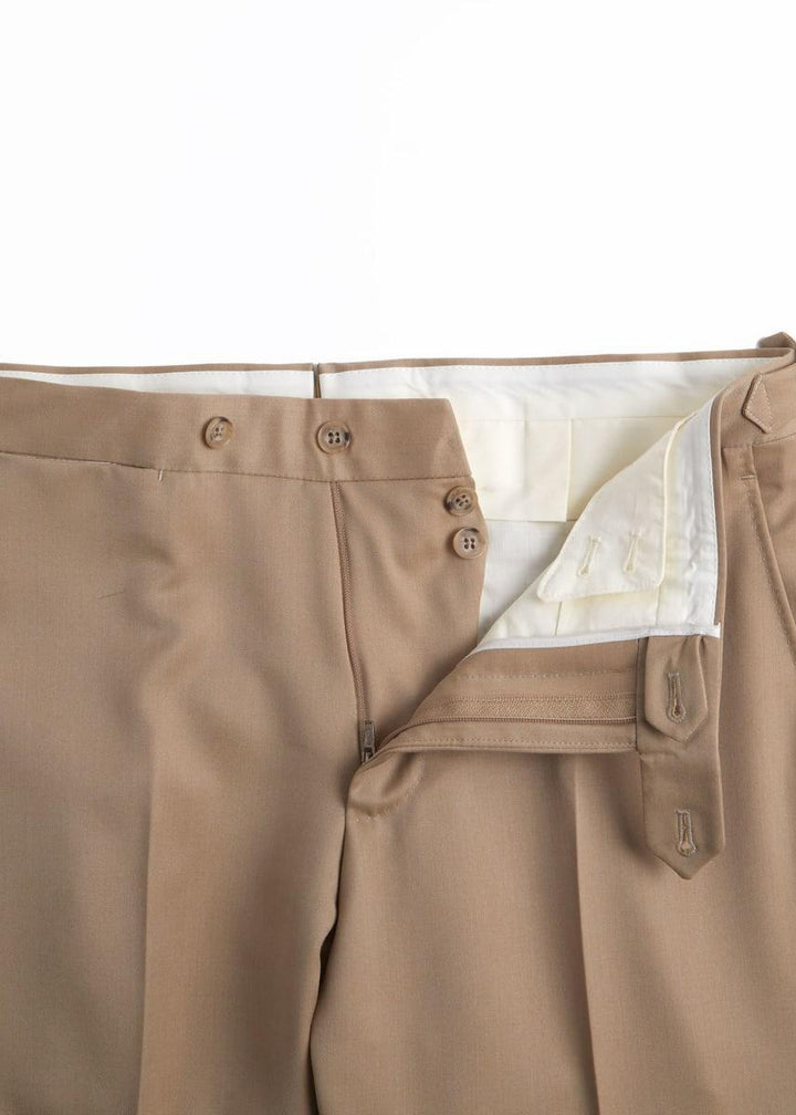 Phineas Cole Wool Solid Suit - Tan