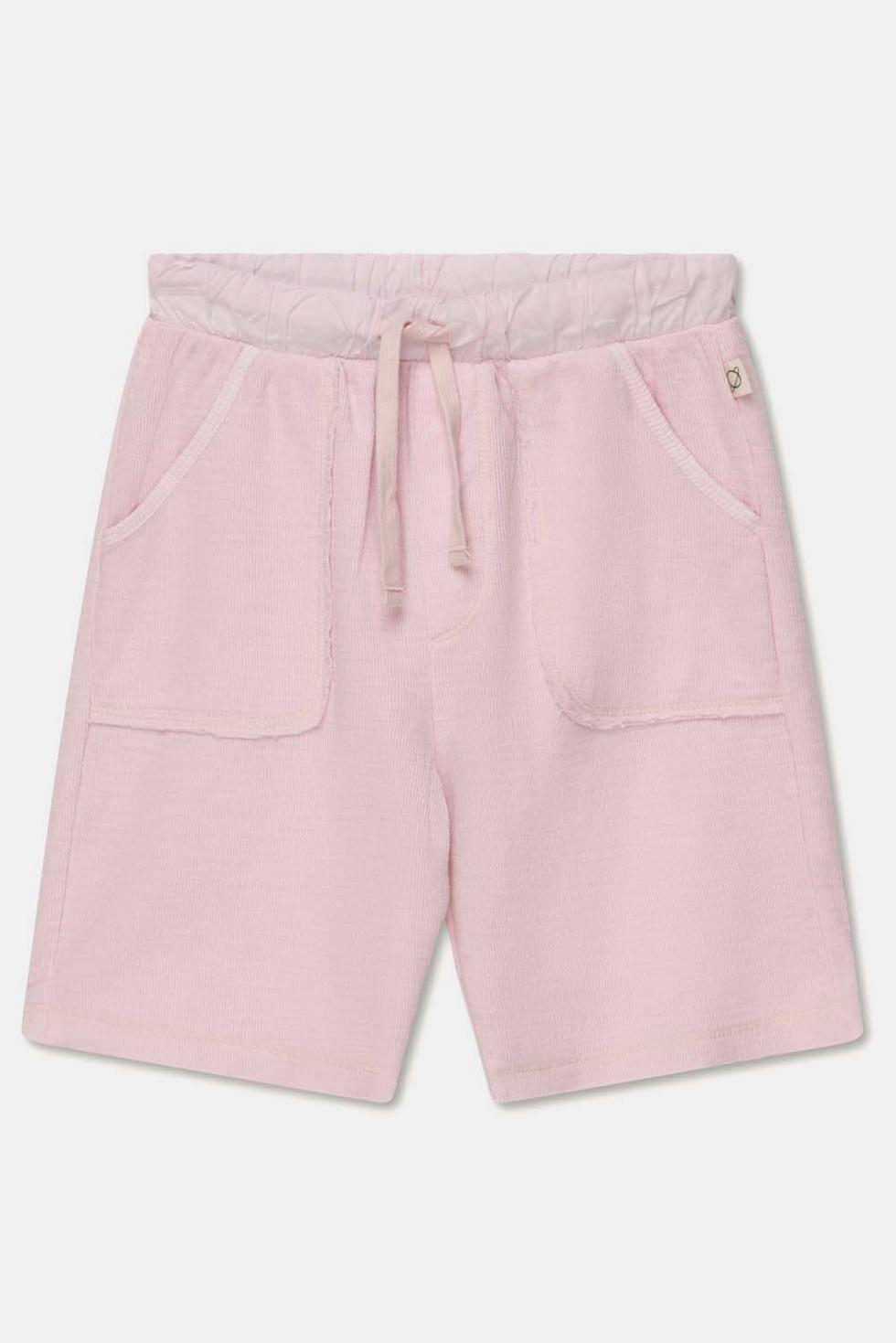 Double-face bermuda shorts - Pink
