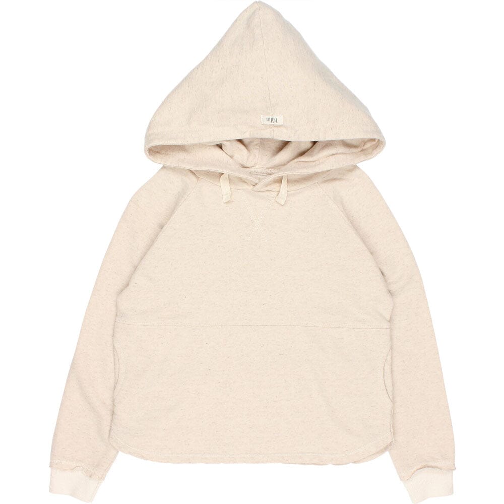 Fleece Hooded Sweatshirt - Talc Sweats Buho 