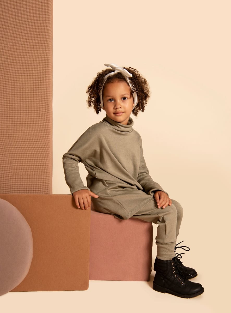 Grow With Me Turtleneck - Olive