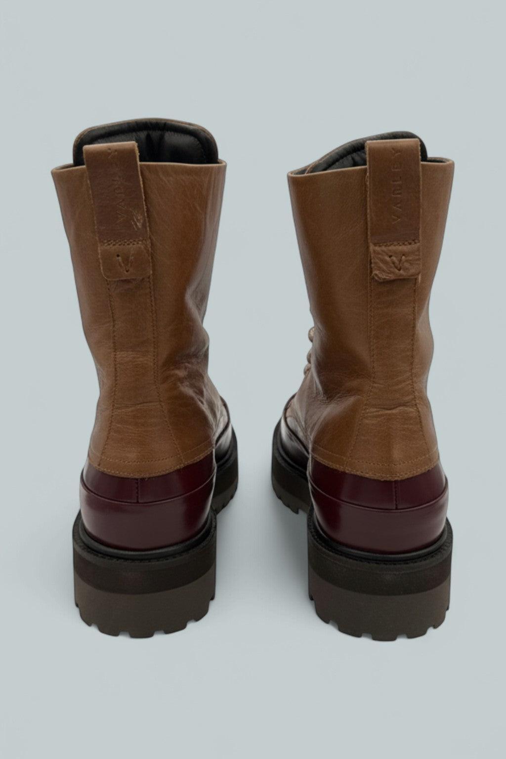 Silo Winter Boot - Bordo/Camel