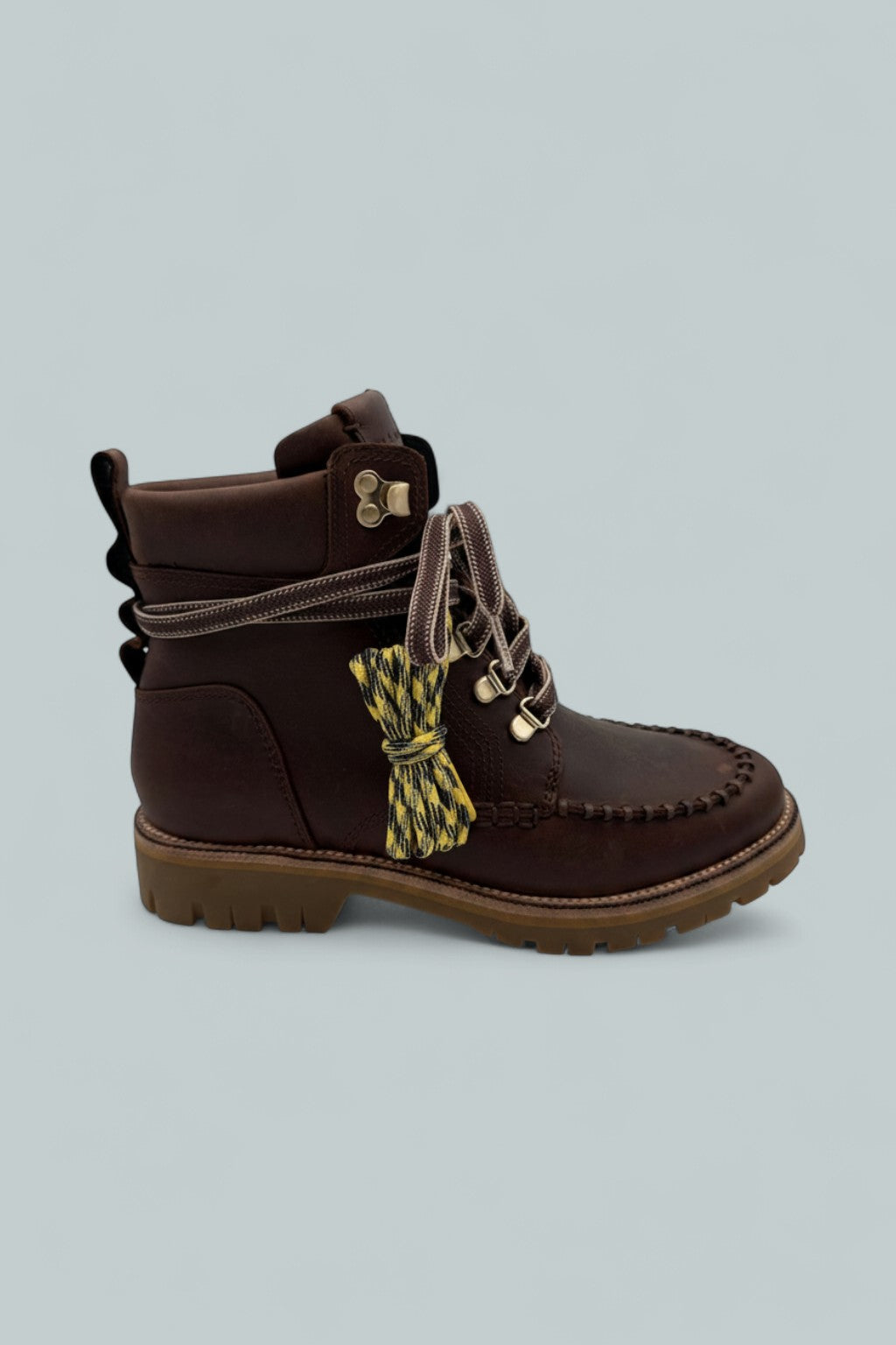 Women's Cameron Lace Up Boots - Mocha