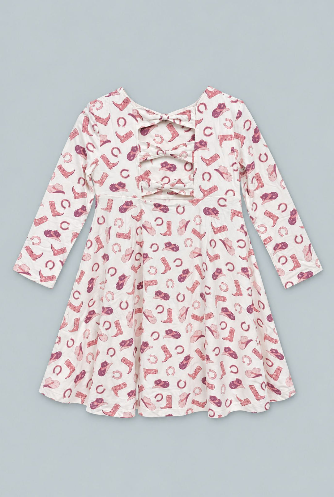 Twirly Bow Dress Cowgirl - Gwen