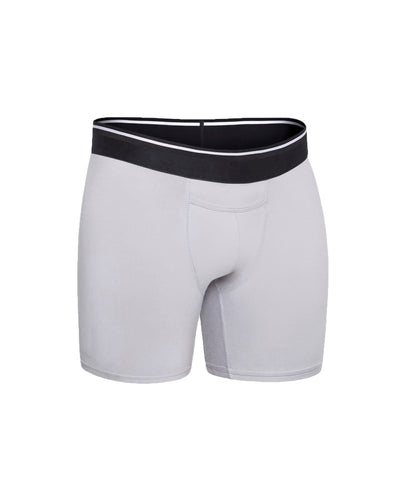 Classic Boxer Brief Standard Fit - Alloy (Light Gray)
