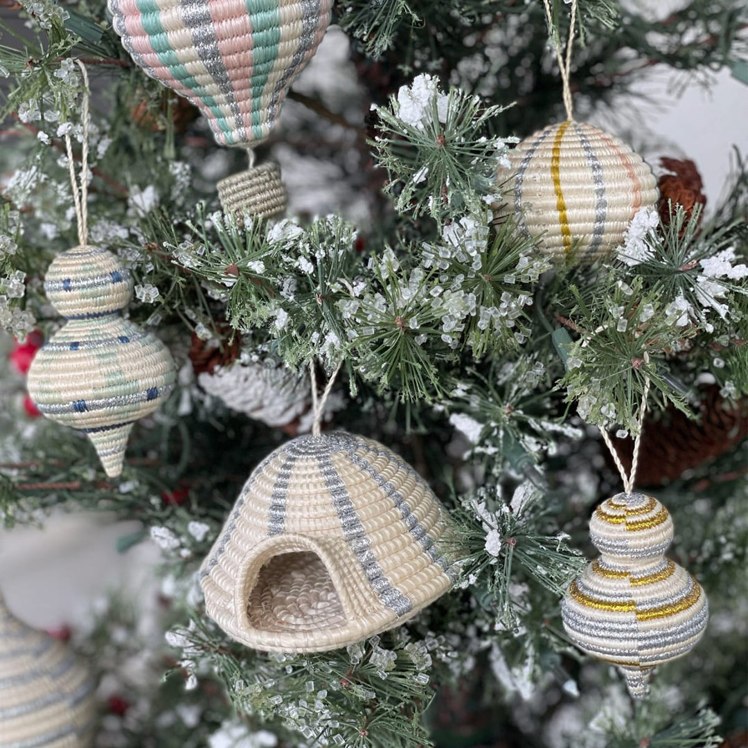 Metallic Rounded Ornament