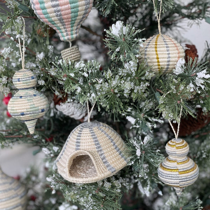 Metallic Rounded Ornament