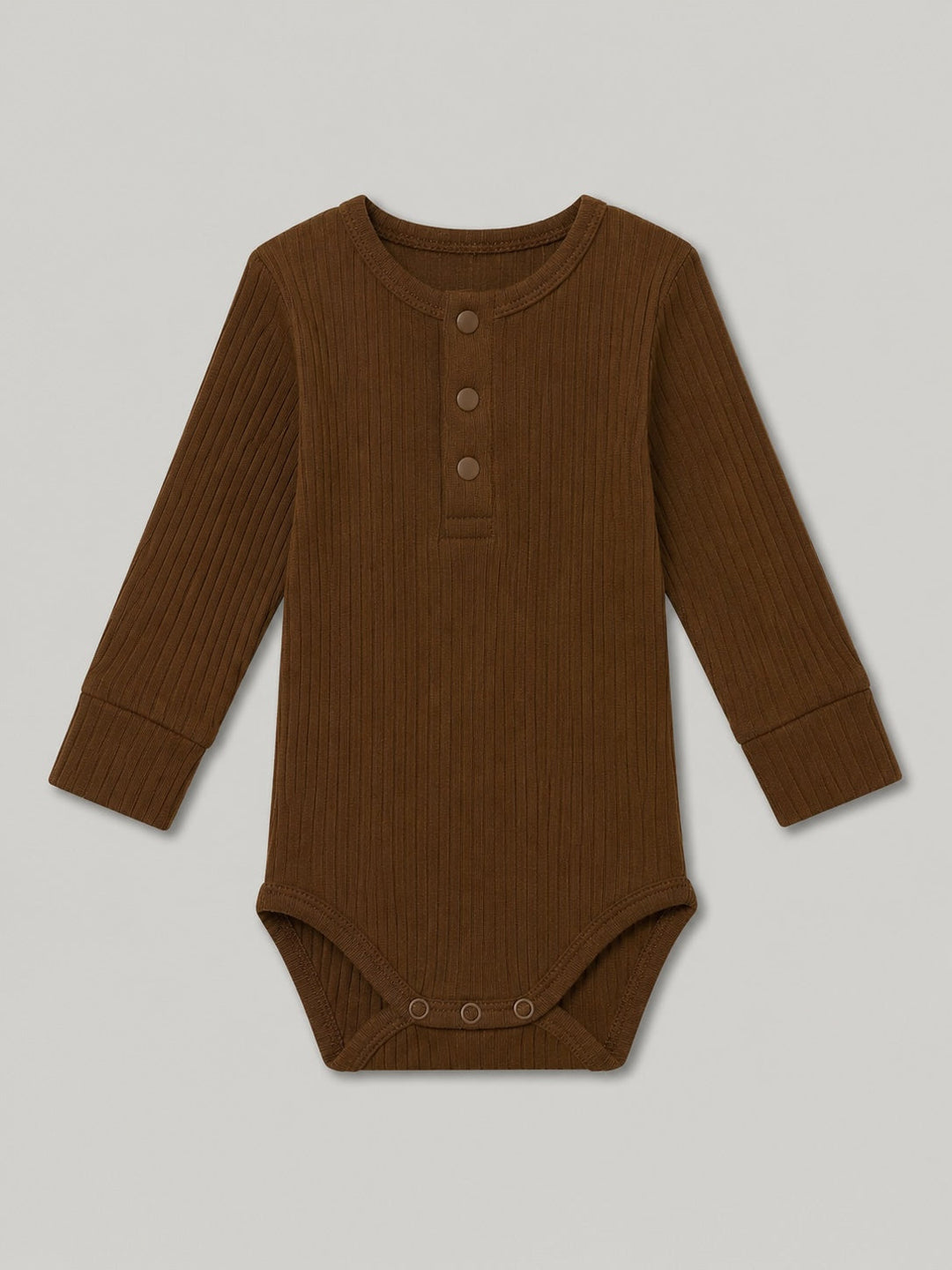 The Ribbed Onesie Baby - Bronze