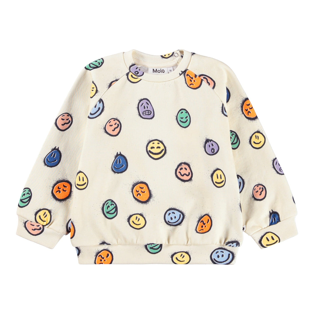 Disc Sweat Shirt - Multi Moods