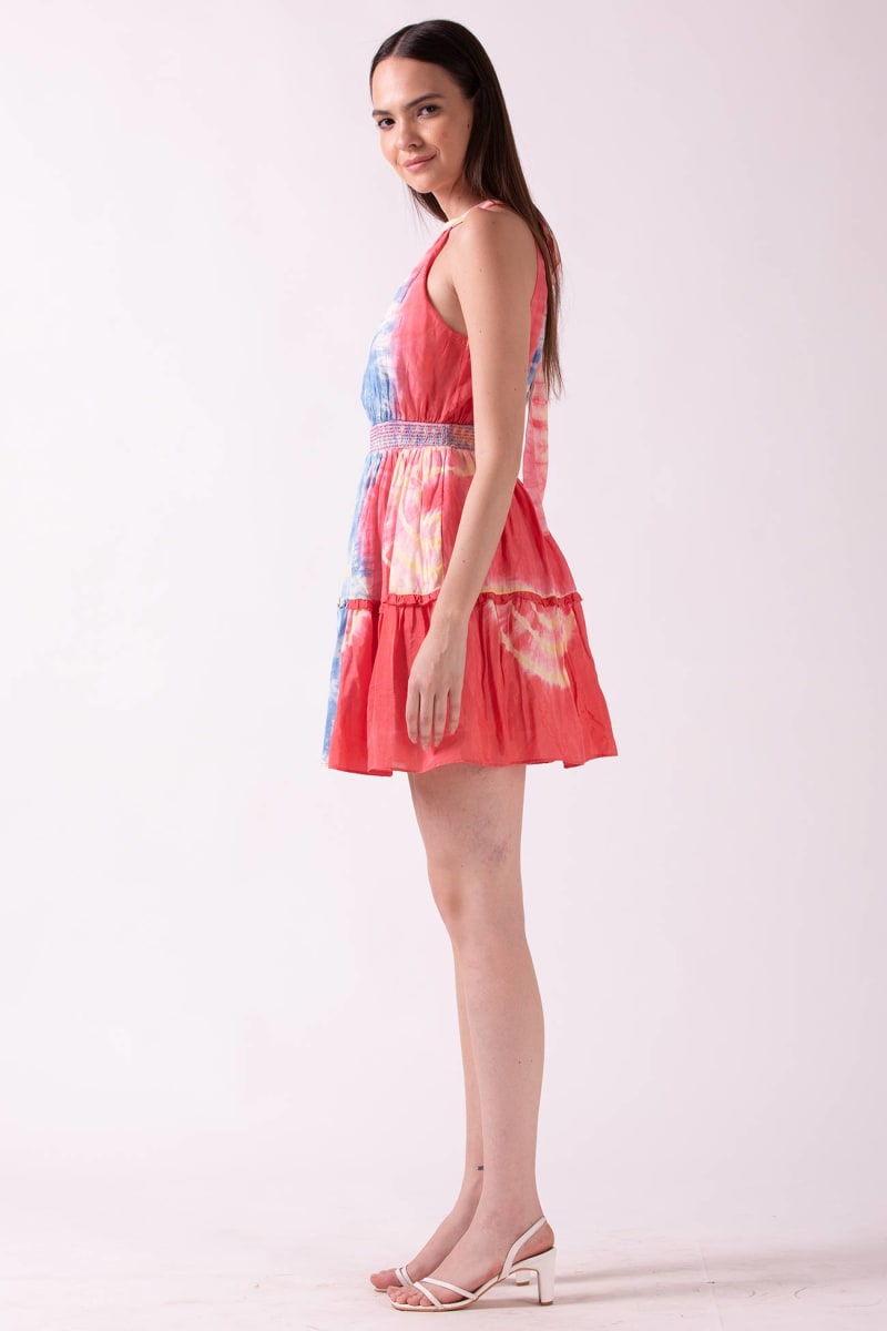 Mariposa Mini Dress - Coral