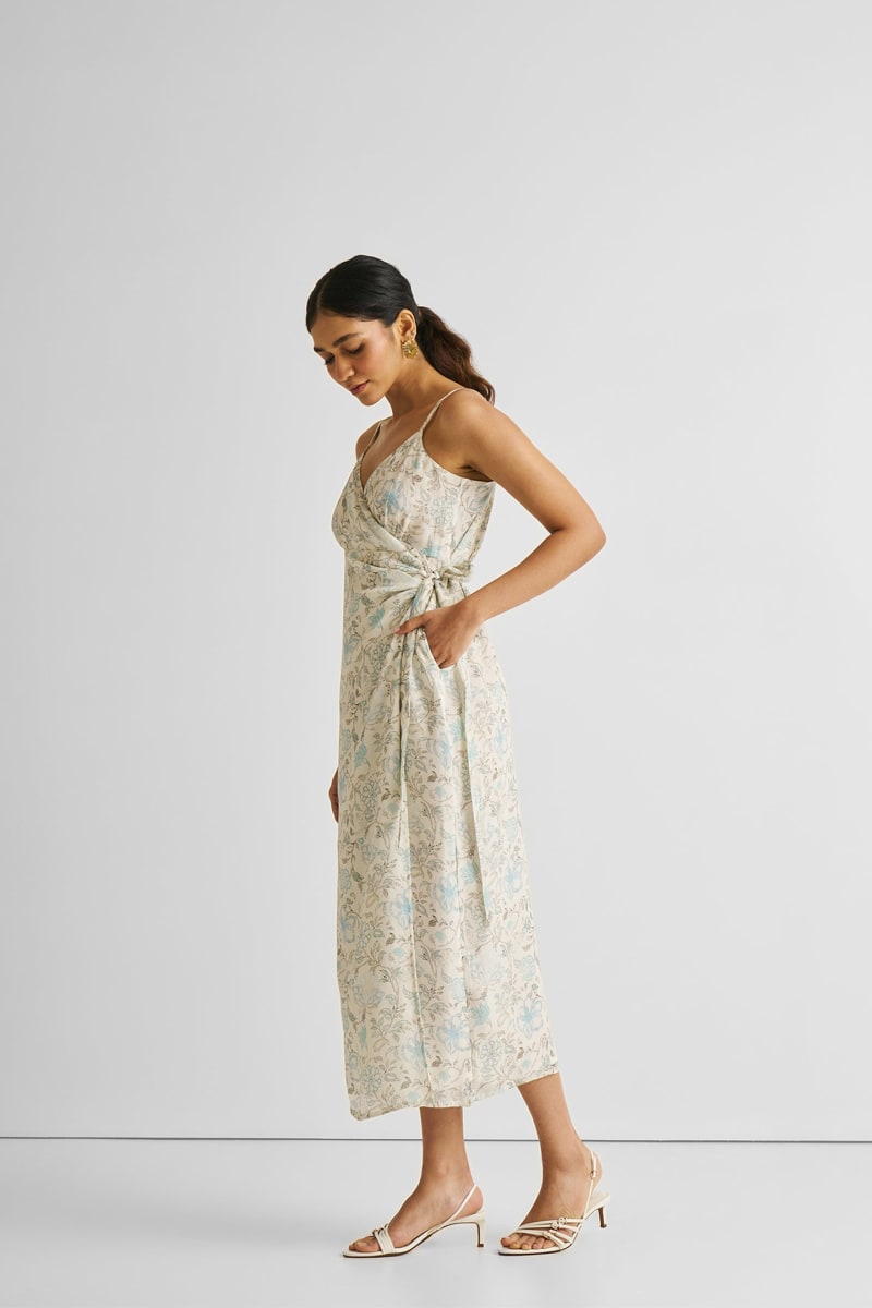 Strappy Wrap Dress - Lily Love