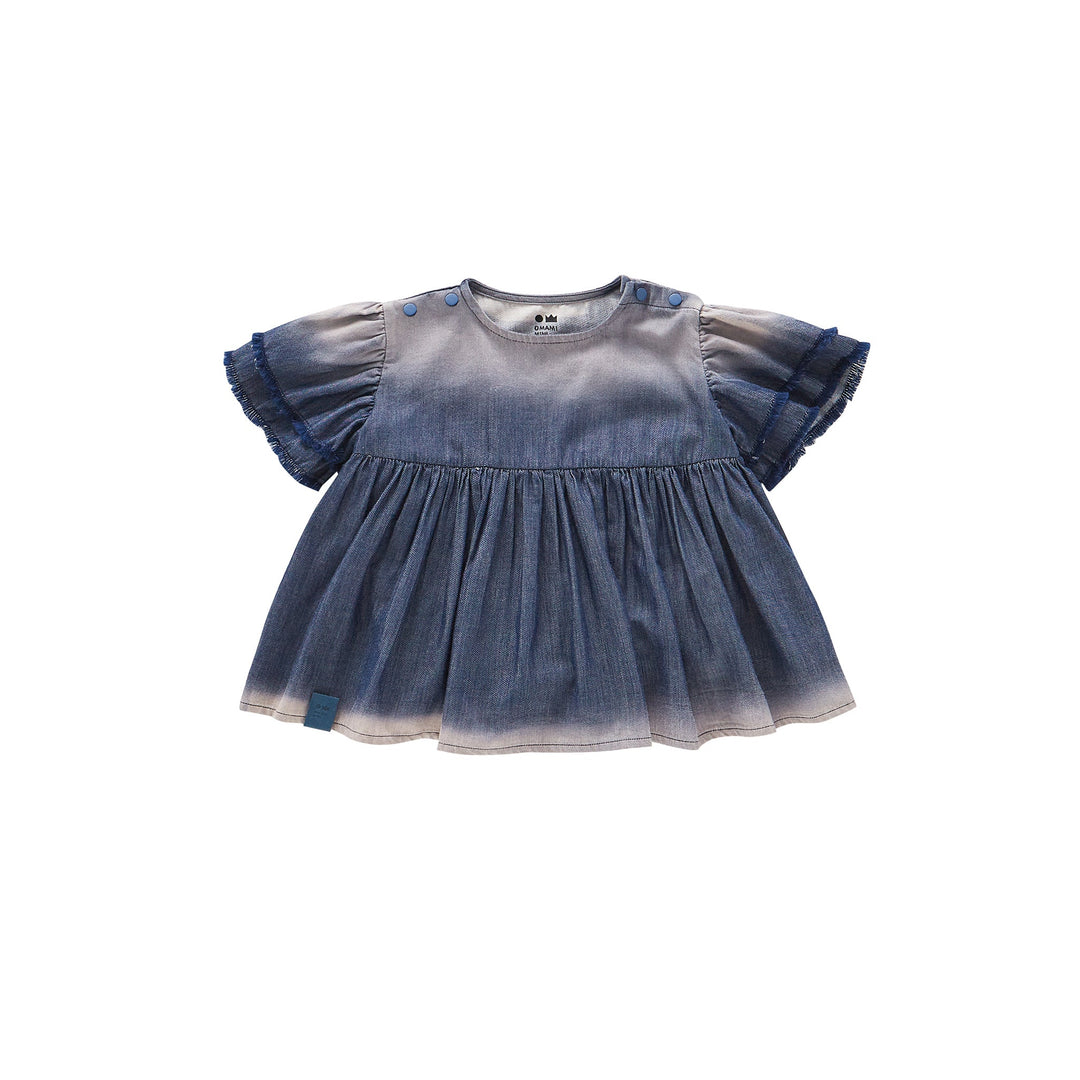 Baby Fit & Flare Dress - Navy
