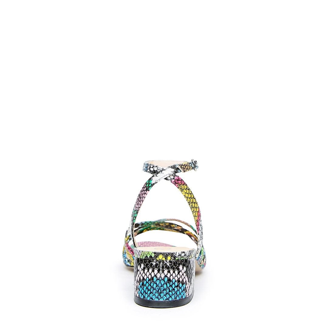 Acid Snake Bell Sandal + Marilyn Strap - Multicolor