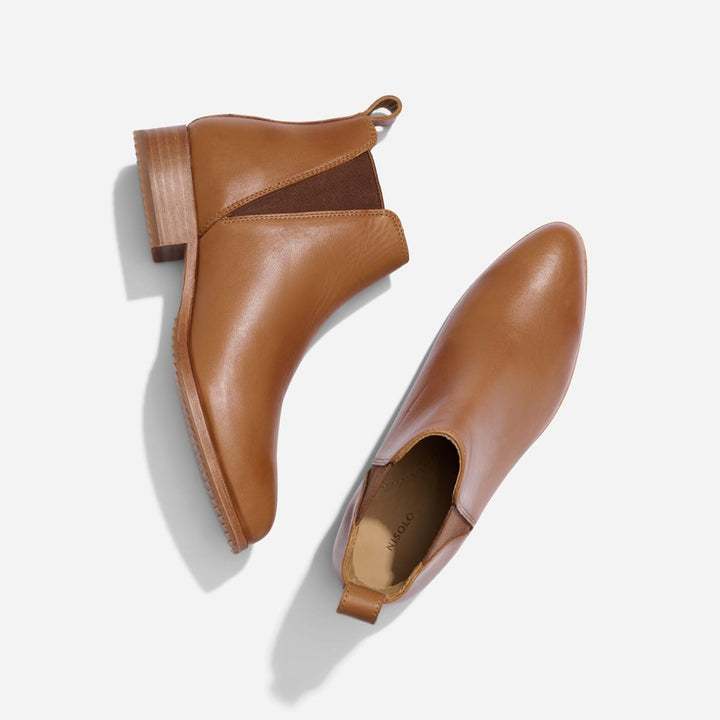 Eva Everyday Chelsea Boot - Nutmeg - FINAL SALE
