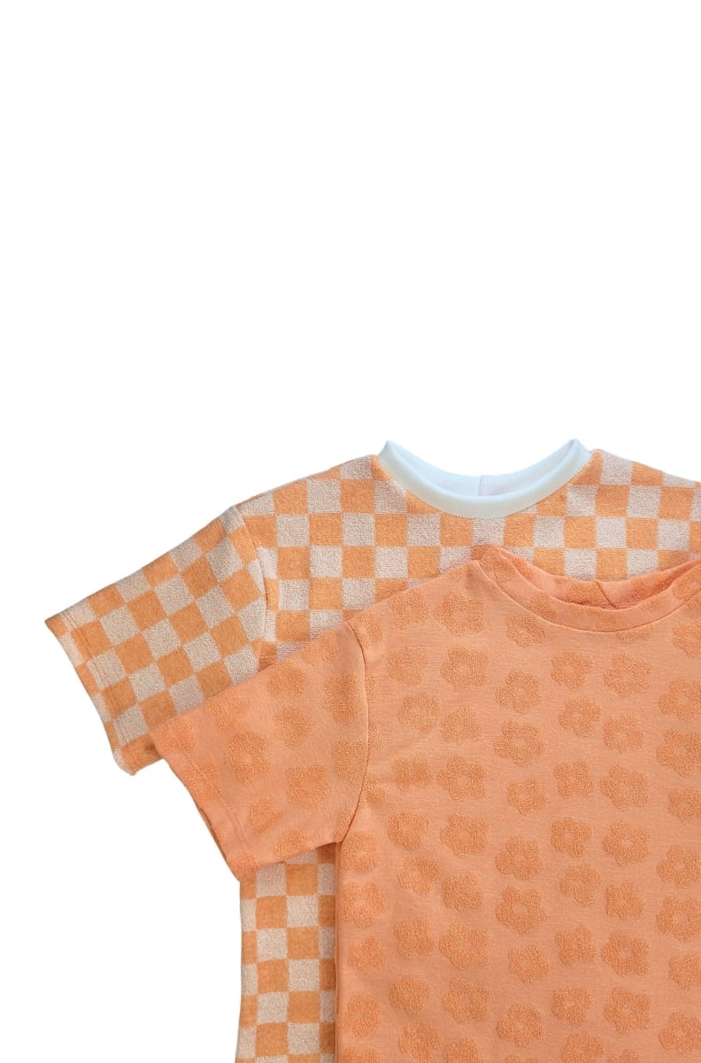 Oversize T-Shirt - Clementine Sorbet Flowers