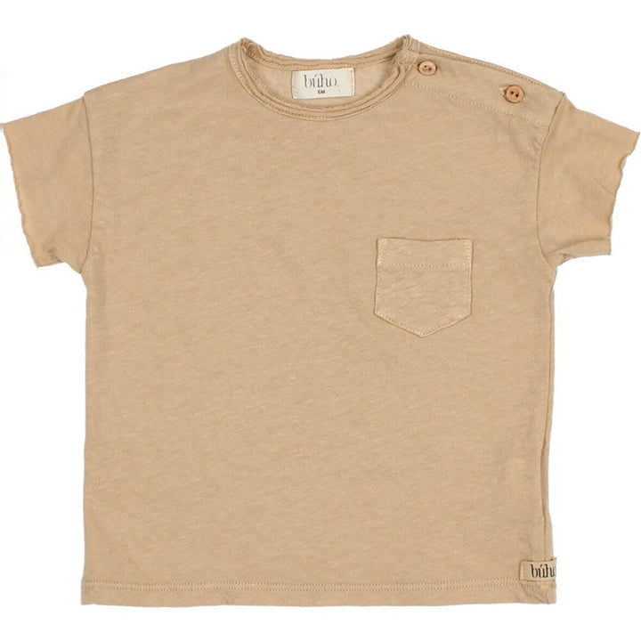 Baby Linen T-Shirt - Biscotto Tops Buho 