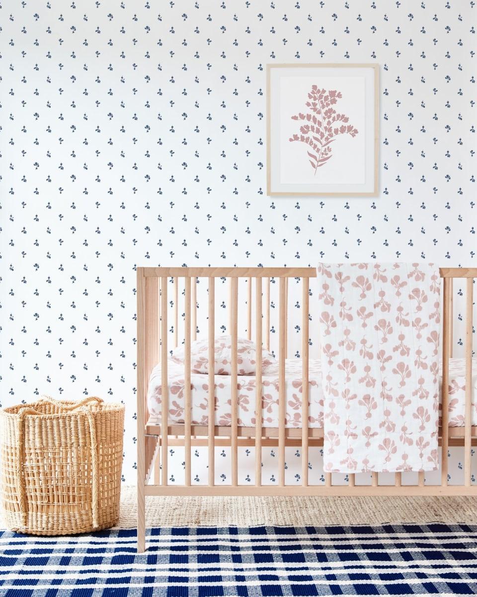 Crib Sheet - Radish Mauve