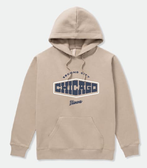 Chicago Second City Hoodie - Oatmeal
