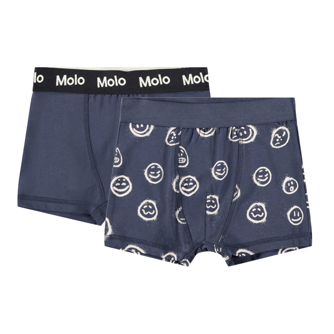 Justin 2-Pack Boxers - Moods Blue
