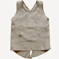 The Linen Apron - Oatmeal