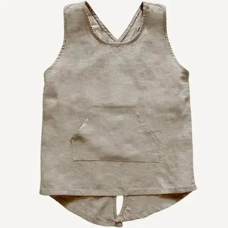 The Linen Apron - Oatmeal