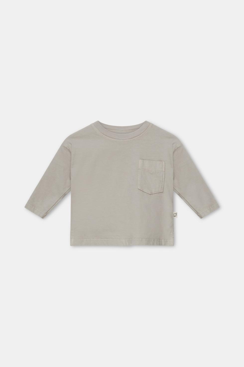 Organic basic baby t-shirt - Light grey