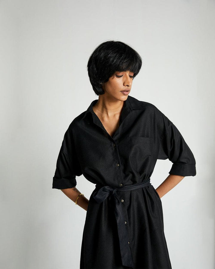 Sunday Smoke Dress - Black