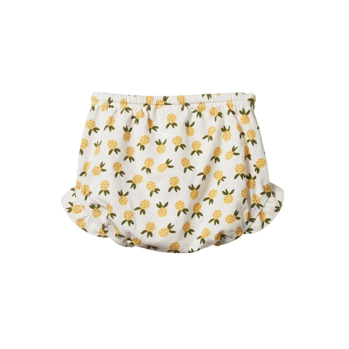 Baby Petal Bloomers - Petite Pineapple Print