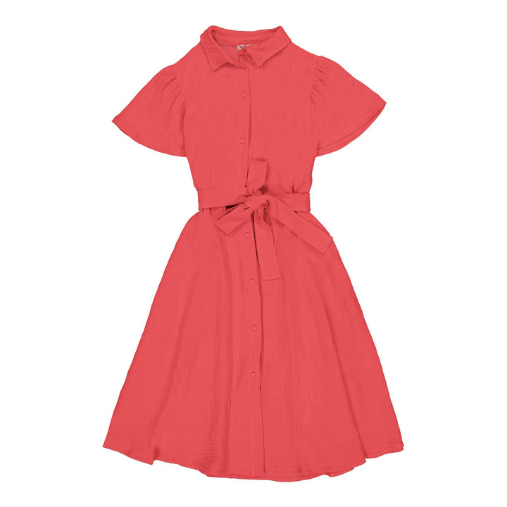 Magali Dress - Cherry