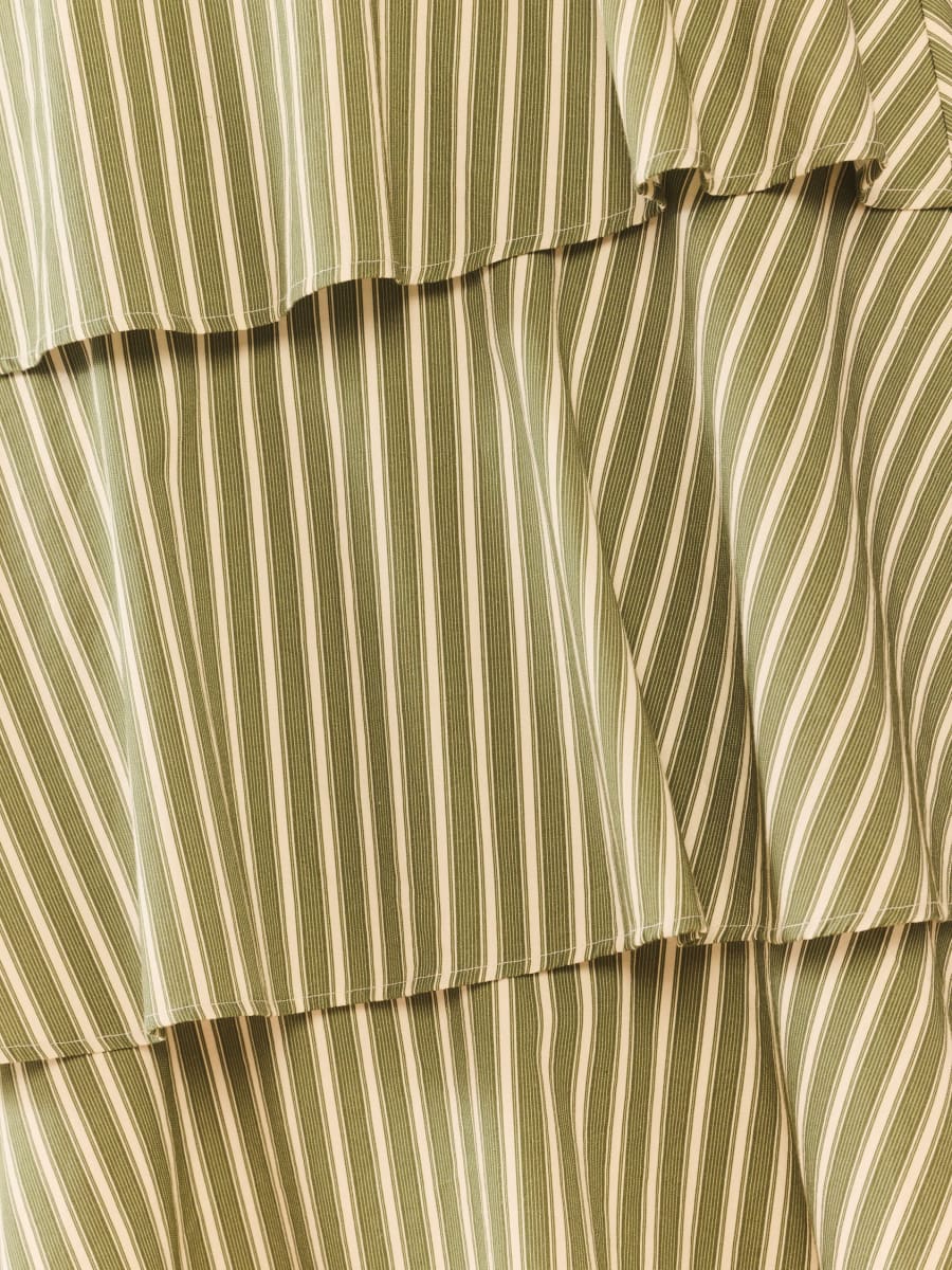 Emma Dress - Meadow Stripe