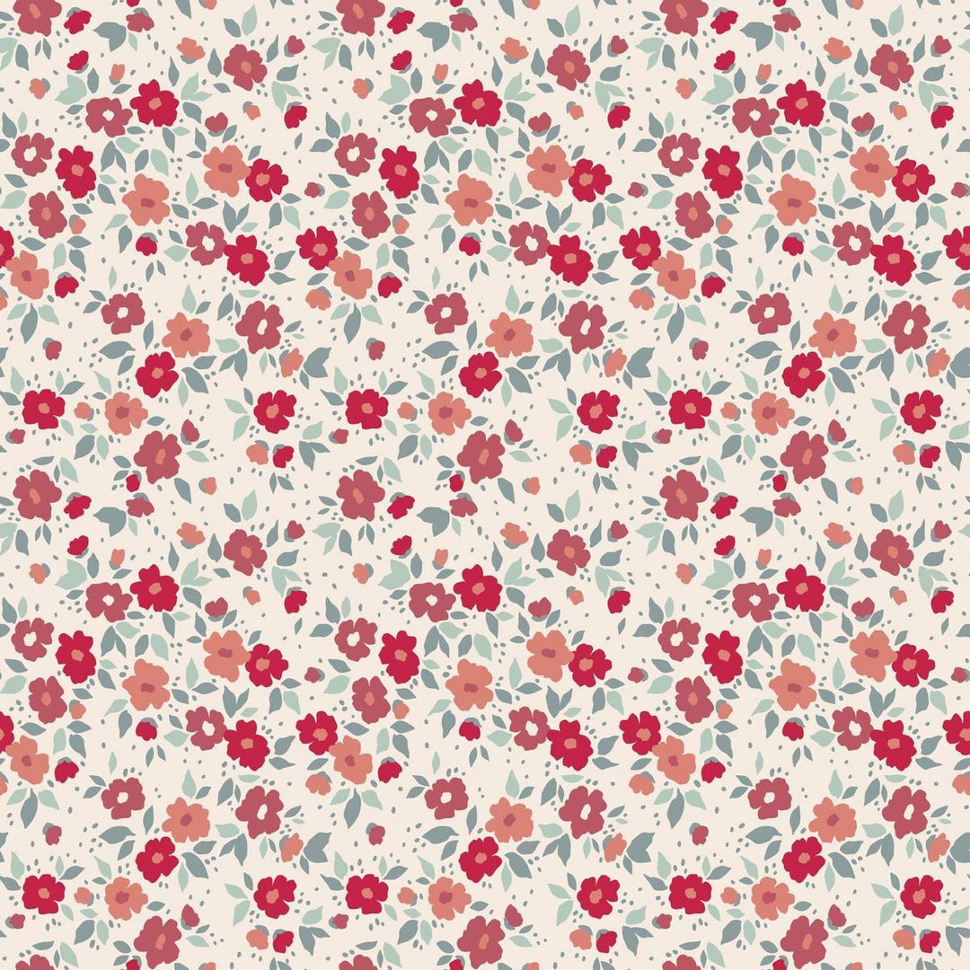 Swaddle - Crimson Floral